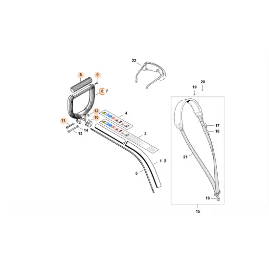 STIHL  Uchwyt obwiedniowy 4130 790 1300